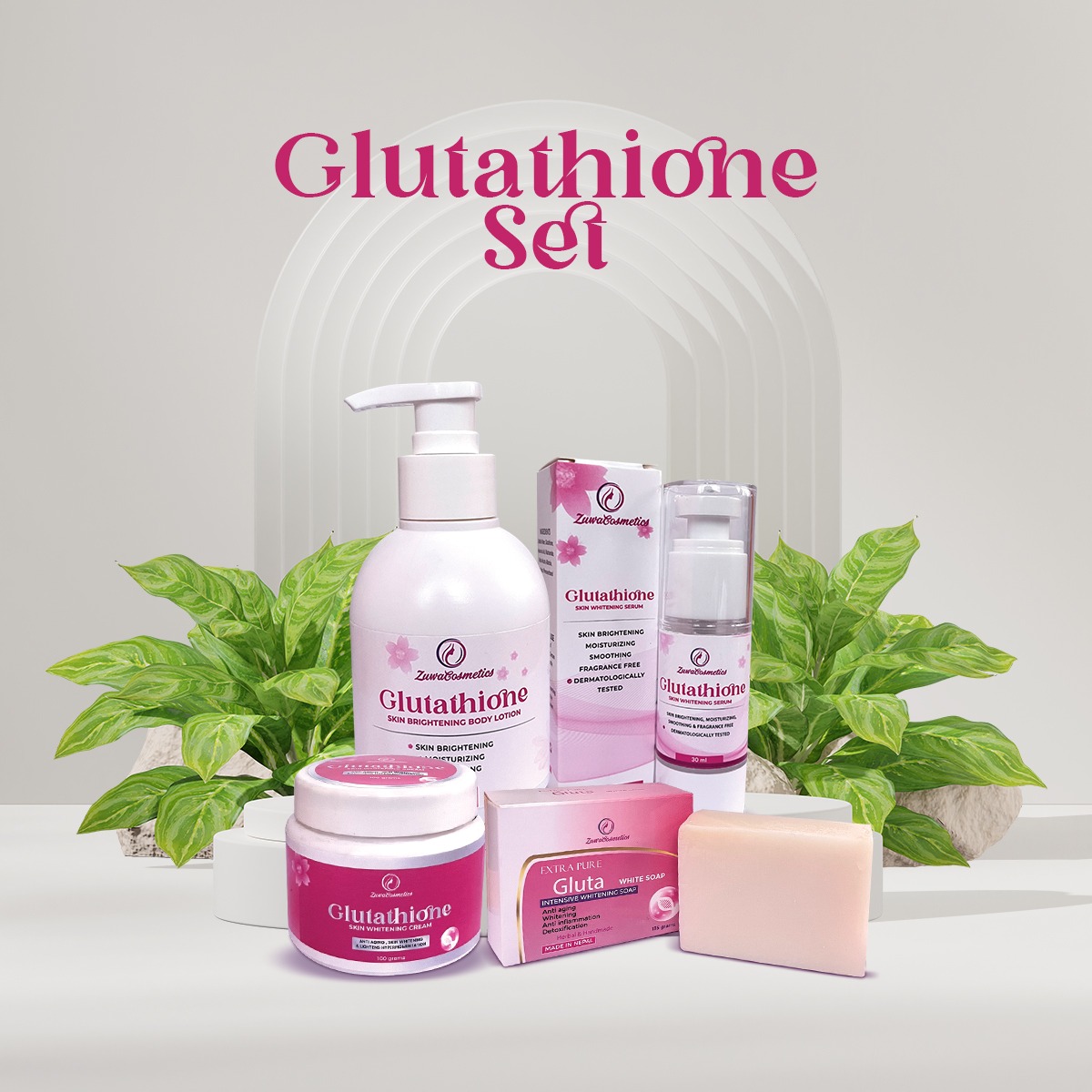 glutathione svenska Glutathione set - Zuwa Cosmetics